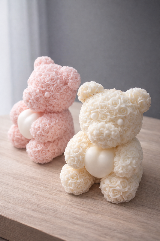 Scented Charming Cuddly bear Candle